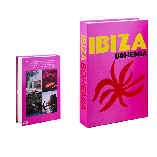 Livro Falso Decoração Ibiza Bohemia