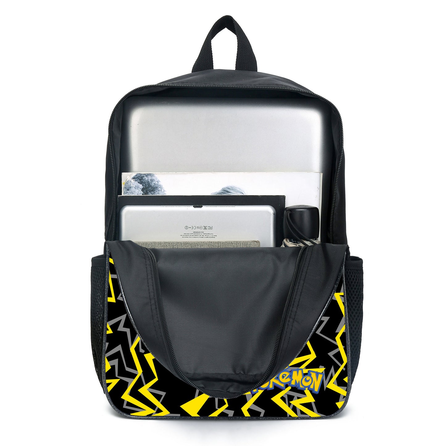 mochila escolar pikachu pokemon tipo elétrico