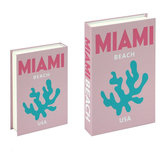 Livro Falso Decoração Miami Beach USA