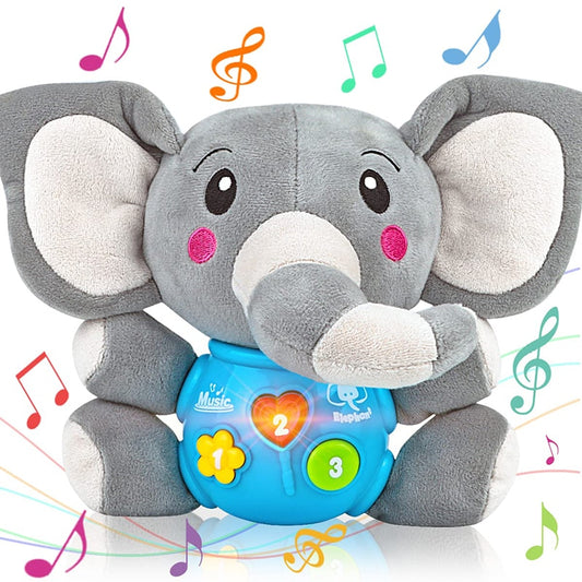 Peluche Elefante Interactivo Música